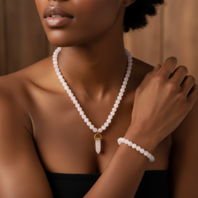 Set - Rose quartz - Love and softness
